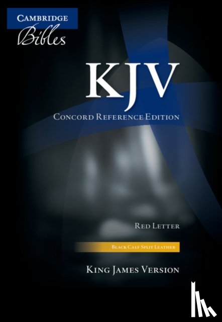 Cambridge Bibles - KJV Concord Reference Bible, Black Calf Split Leather, KJ564:XR