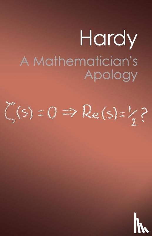 Hardy, G. H. - A Mathematician's Apology