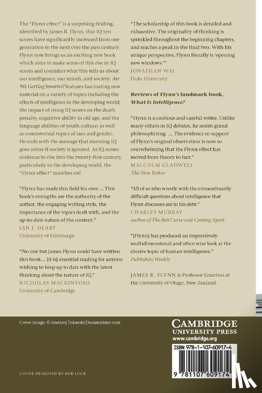 Flynn, James R. (University of Otago - Are We Getting Smarter?