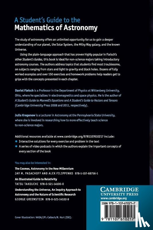 Fleisch, Daniel (Wittenberg University, Kregenow, Julia (Pennsylvania State University) - A Student's Guide to the Mathematics of Astronomy