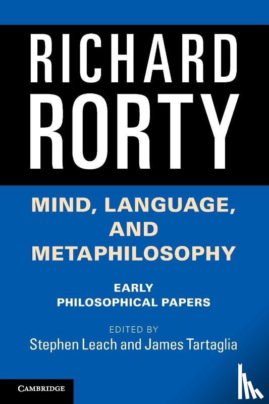 Rorty, Richard - Mind, Language, and Metaphilosophy