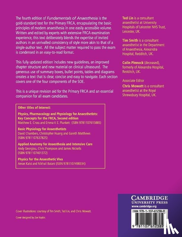  - Fundamentals of Anaesthesia