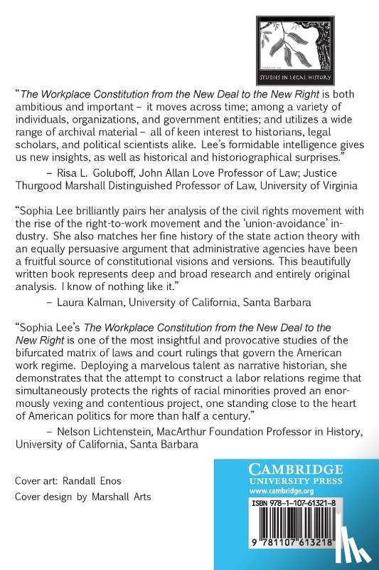 Lee, Sophia Z. (University of Pennsylvania Law School) - The Workplace Constitution from the New Deal to the New Right