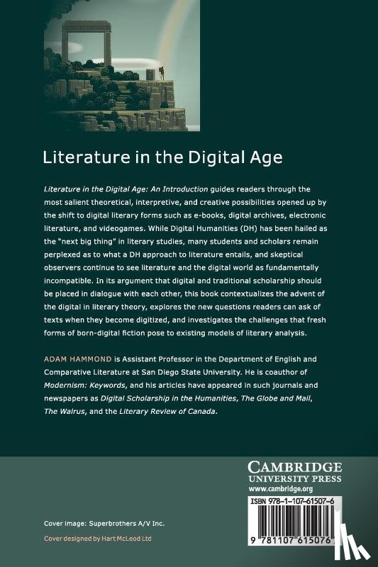 Hammond, Adam (San Diego State University) - Literature in the Digital Age