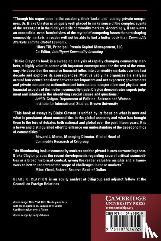 Clayton, Blake C. - Commodity Markets and the Global Economy