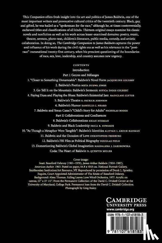  - The Cambridge Companion to James Baldwin