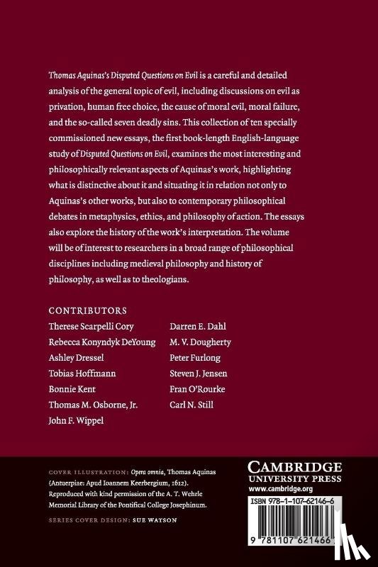  - Aquinas's Disputed Questions on Evil