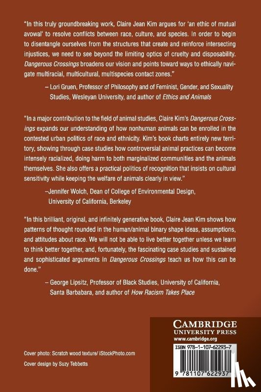 Kim, Claire Jean (University of California - Dangerous Crossings