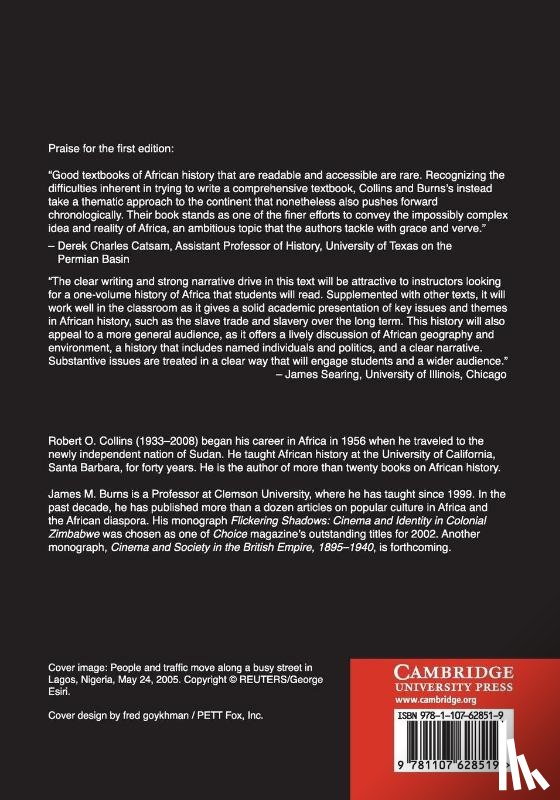 Collins, Robert O., Burns, James M. (Clemson University - A History of Sub-Saharan Africa