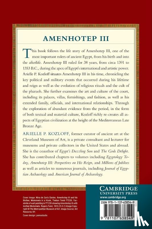 Kozloff, Arielle P. - Amenhotep III