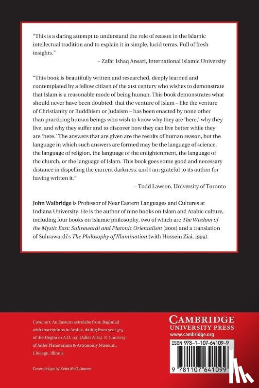 Walbridge, John (Indiana University) - God and Logic in Islam