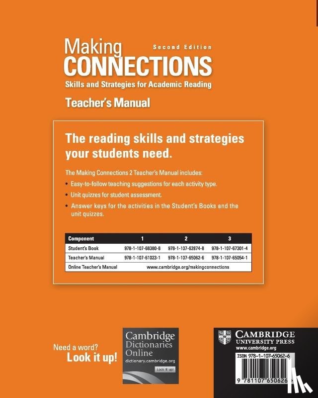 McEntire, Jo, Williams, Jessica - Making Connections Level 2 Teacher's Manual