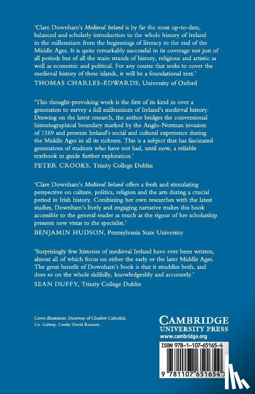 Downham, Clare (University of Liverpool) - Medieval Ireland