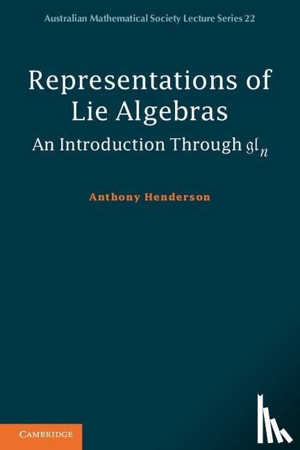 Henderson, Anthony (University of Sydney) - Representations of Lie Algebras
