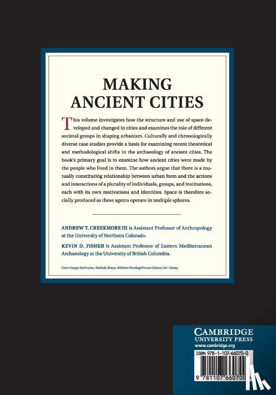  - Making Ancient Cities