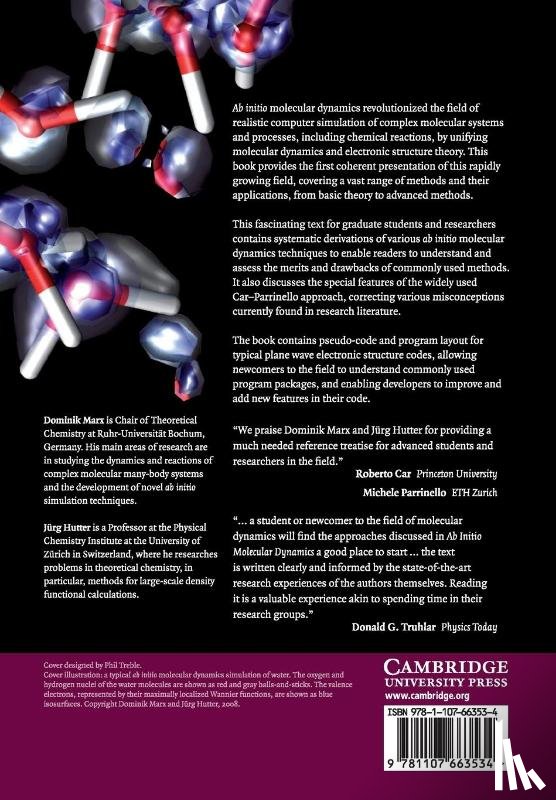 Marx, Dominik (Ruhr-Universitat, Hutter, Jurg (Universitat Zurich) - Ab Initio Molecular Dynamics