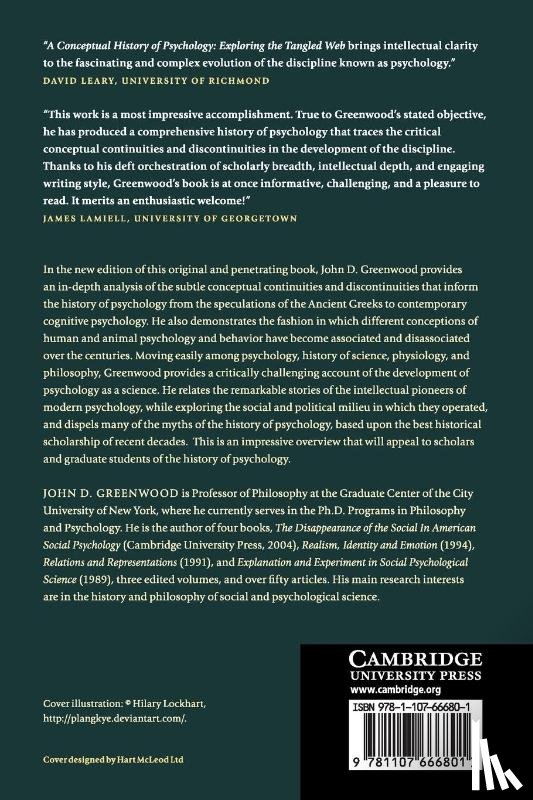 Greenwood, John D. (City University of New York) - A Conceptual History of Psychology