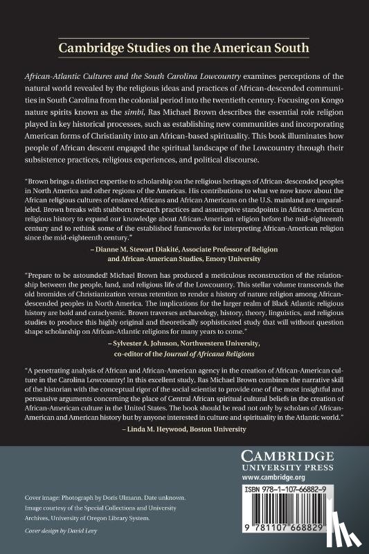 Brown, Ras Michael (Southern Illinois University - African-Atlantic Cultures and the South Carolina Lowcountry