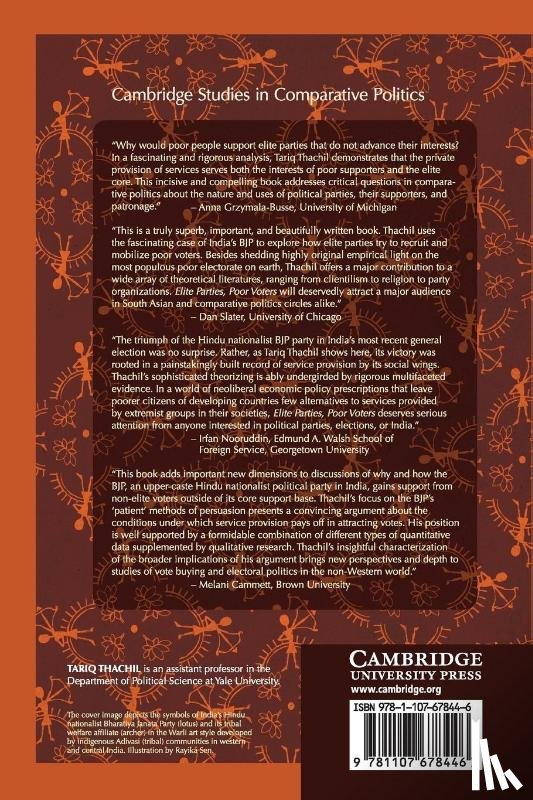 Thachil, Tariq (Yale University - Elite Parties, Poor Voters