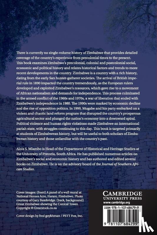 Mlambo, Alois S. (University of Pretoria) - A History of Zimbabwe