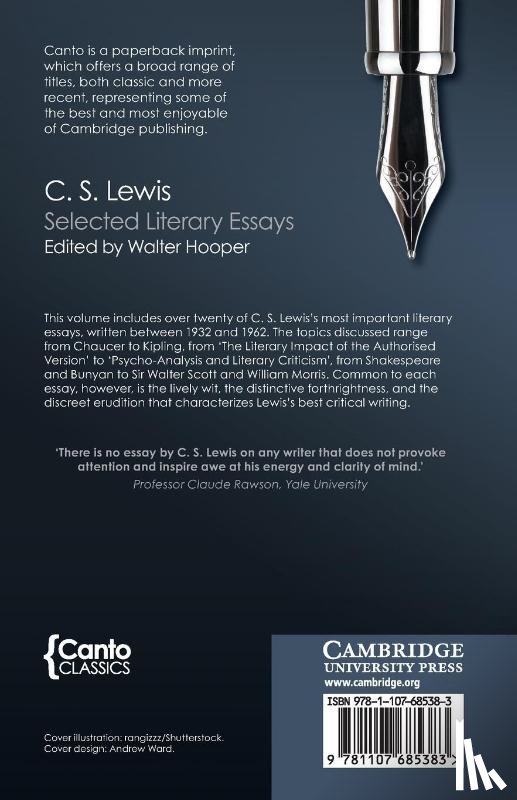 Lewis, C. S. - Selected Literary Essays