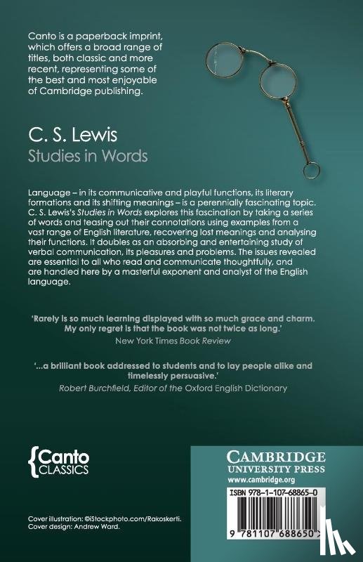 Lewis, C. S. - Studies in Words