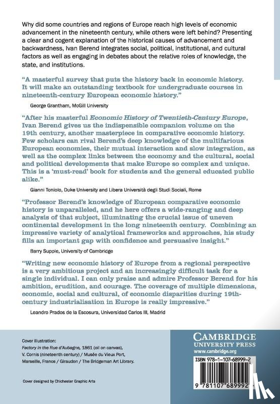Berend, Ivan (University of California - An Economic History of Nineteenth-Century Europe