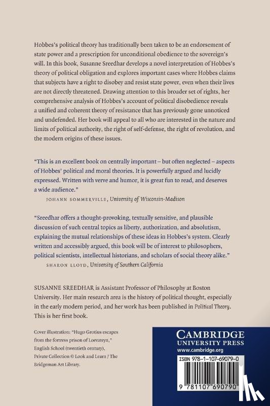 Sreedhar, Susanne (Boston University) - Hobbes on Resistance