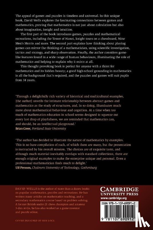 Wells, David - Games and Mathematics