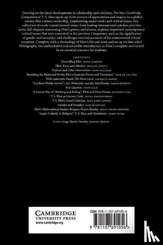  - The New Cambridge Companion to T. S. Eliot