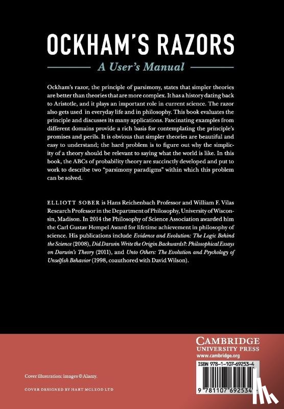 Sober, Elliott (University of Wisconsin - Ockham's Razors