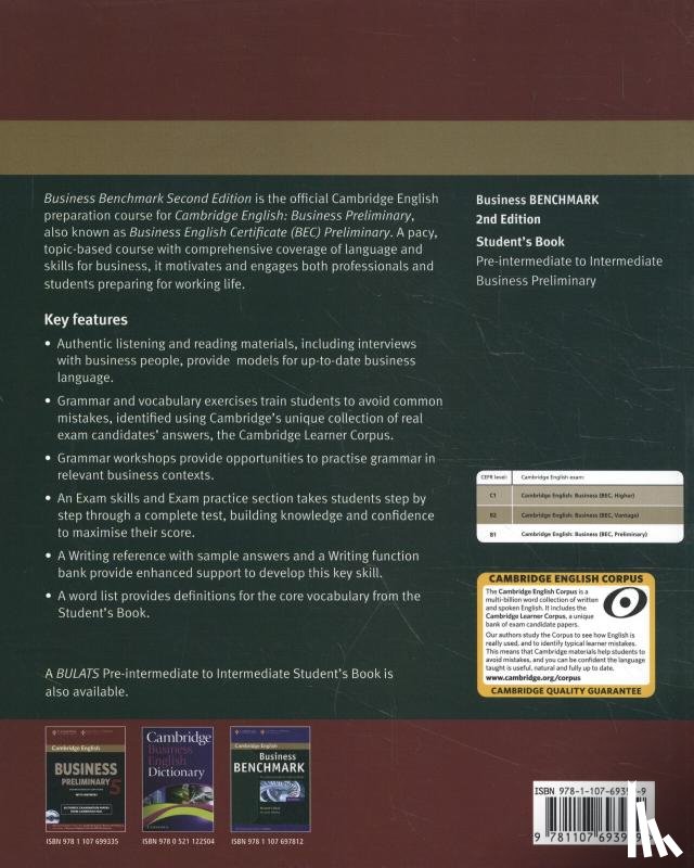 Whitby, Norman - Business Benchmark Pre-Intermediate to Intermediate Business Preliminary Student's Book