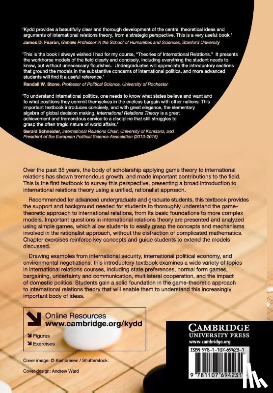 Kydd, Andrew H. (University of Wisconsin - International Relations Theory