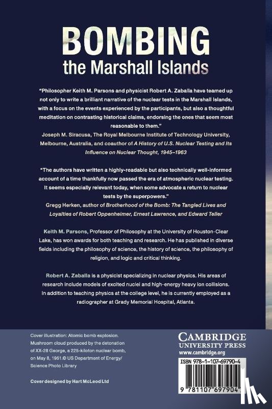 Parsons, Keith M. (University of Houston-Clear Lake), Zaballa, Robert A. - Bombing the Marshall Islands