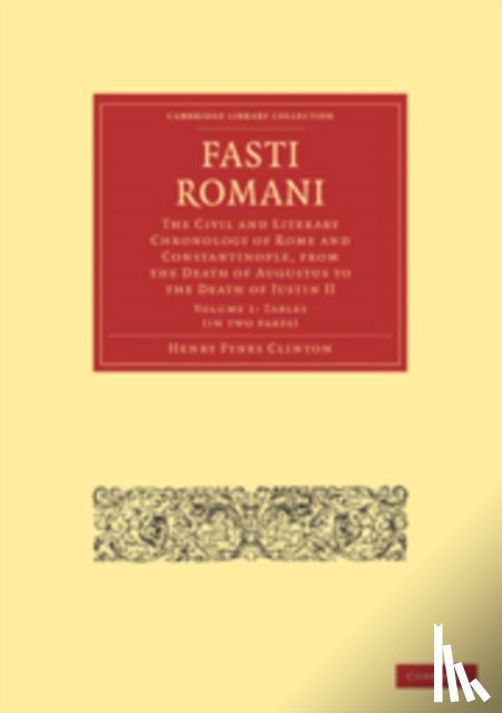 Clinton, Henry Fynes - Fasti Romani