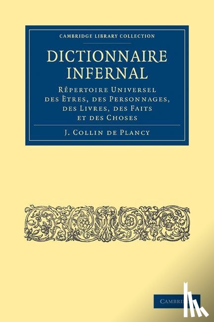 Collin de Plancy, Jacques-Albin-Simon - Dictionnaire Infernal