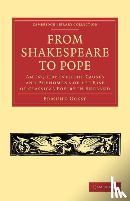 Gosse, Edmund - From Shakespeare to Pope