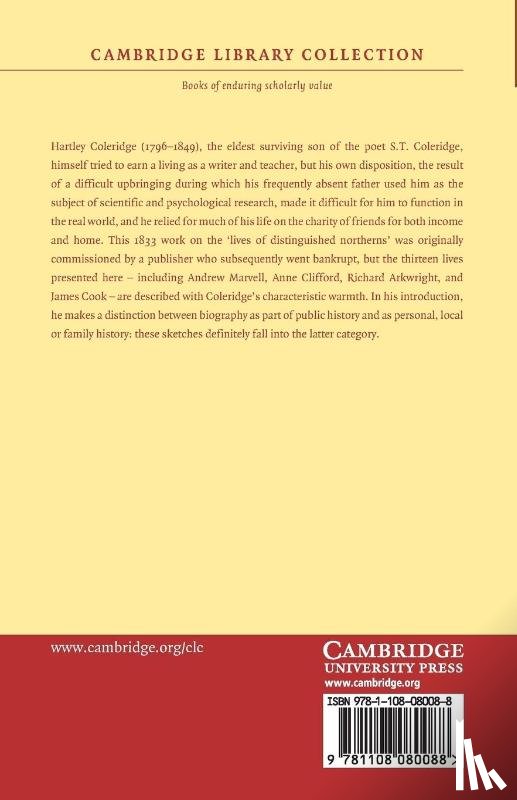 Coleridge, Hartley - Biographia Borealis