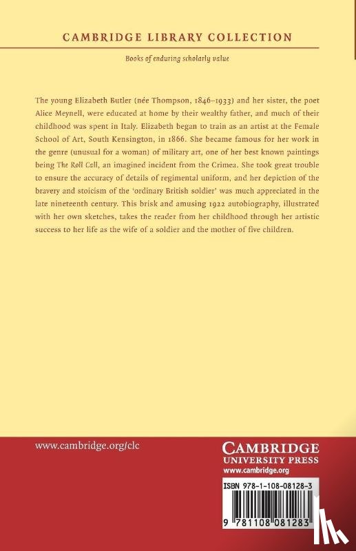 Butler, Elizabeth - An Autobiography