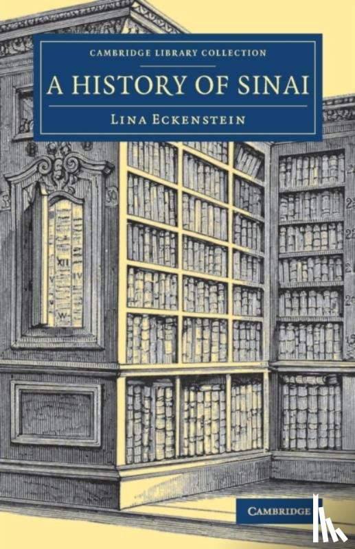 Eckenstein, Lina - A History of Sinai