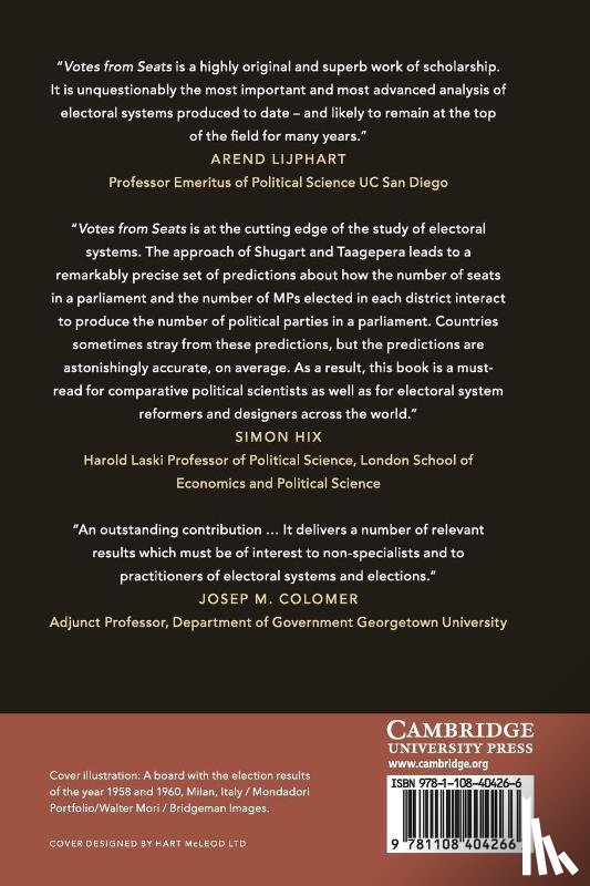 Shugart, Matthew S. (University of California, Taagepera, Rein (University of California - Votes from Seats