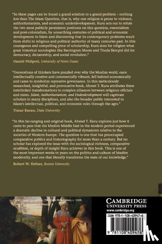 Kuru, Ahmet T. (San Diego State University) - Islam, Authoritarianism, and Underdevelopment
