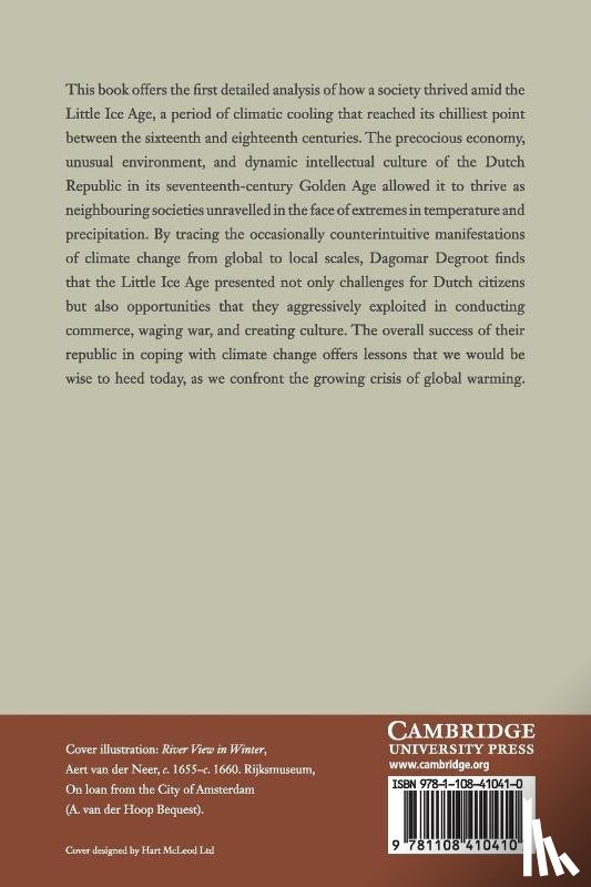 Degroot, Dagomar (Georgetown University - The Frigid Golden Age