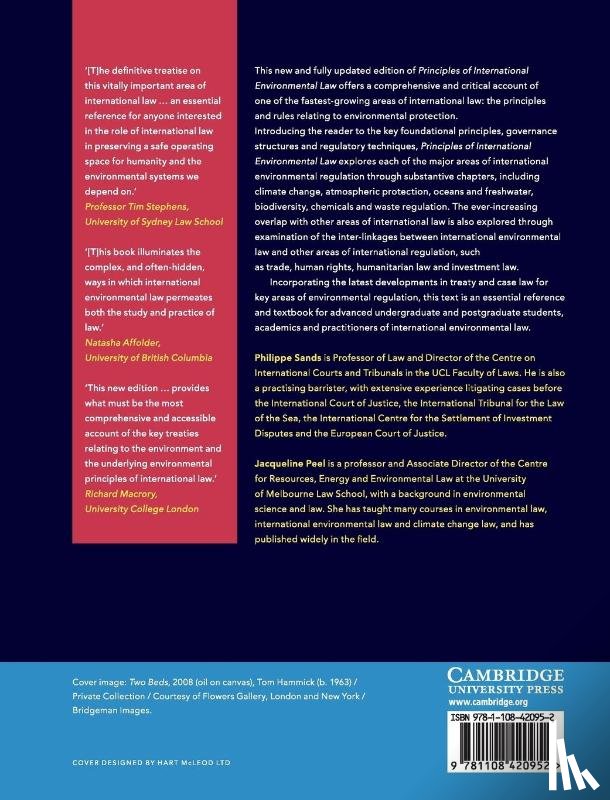 Sands, Philippe, Peel, Jacqueline (University of Melbourne) - Principles of International Environmental Law