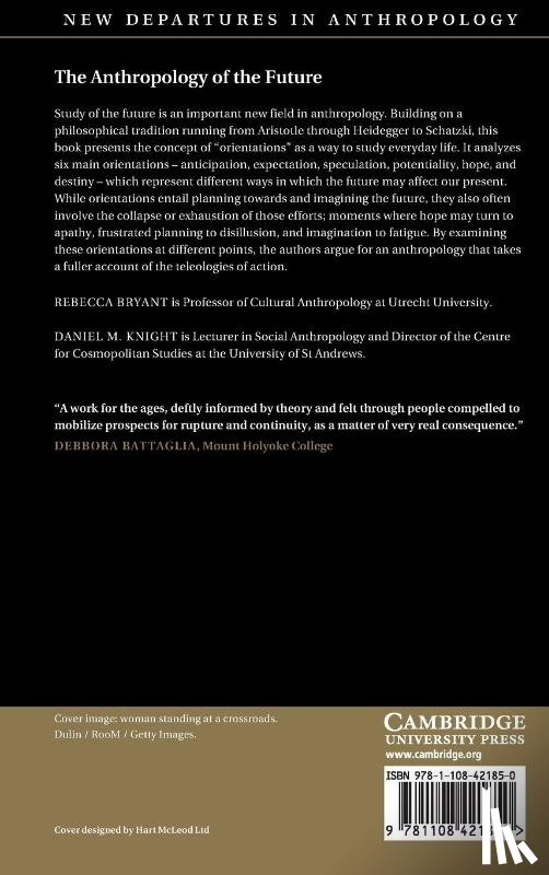 Bryant, Rebecca (Universiteit Utrecht, Knight, Daniel M. (University of St Andrews - The Anthropology of the Future
