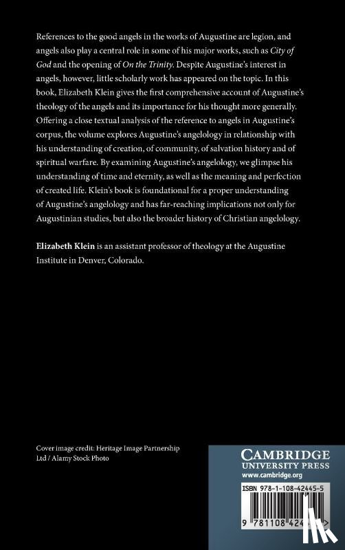 Klein, Elizabeth - Augustine's Theology of Angels