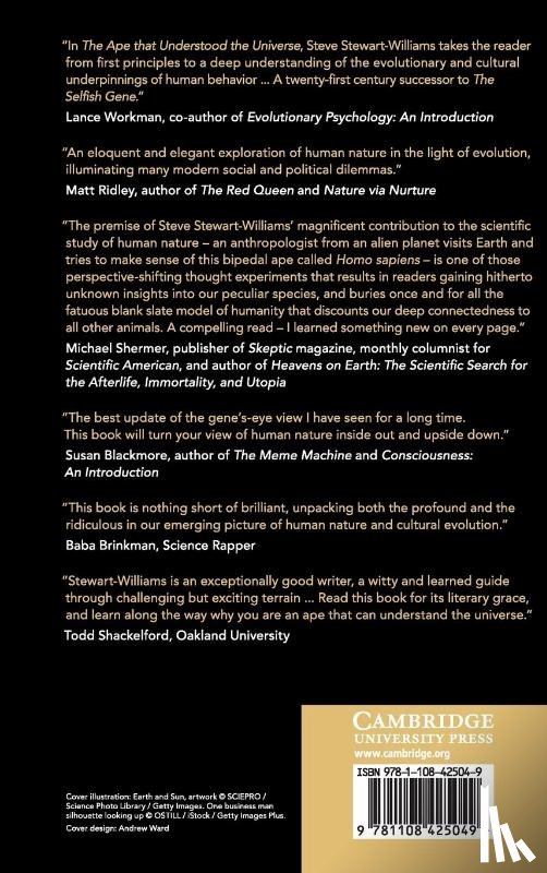 Stewart-Williams, Steve (University of Nottingham) - The Ape that Understood the Universe