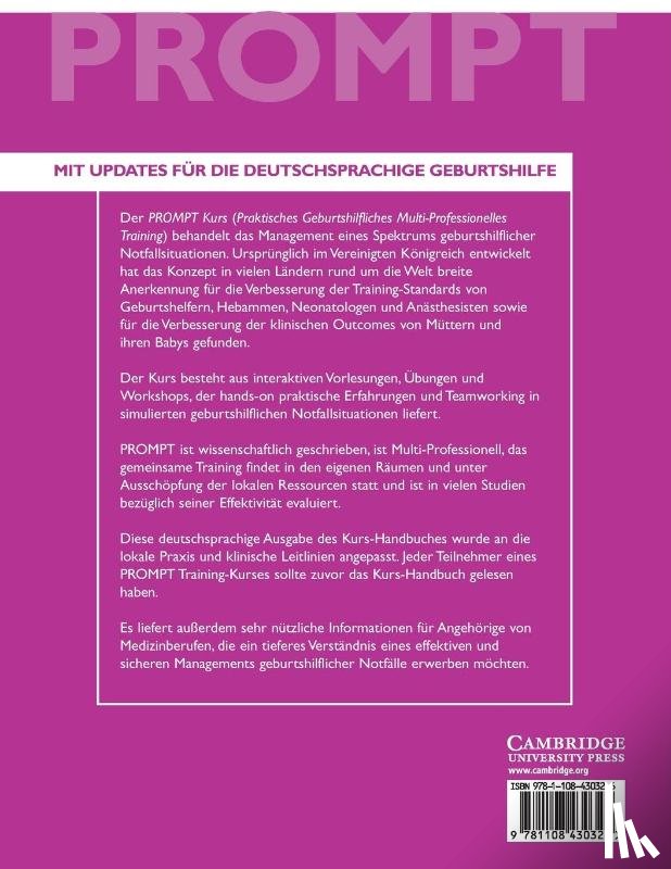 Von Kaisenberg, Constantin - PROMPT Kurs-Handbuch