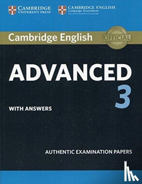 Not Available - Cambridge English Advanced 3 Student's Book with Answers