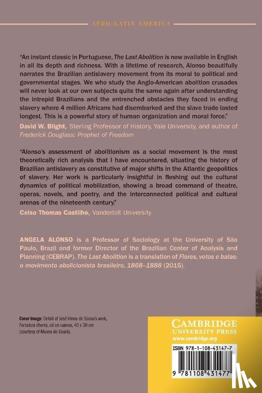 Alonso, Angela (Universidade de Sao Paulo) - The Last Abolition